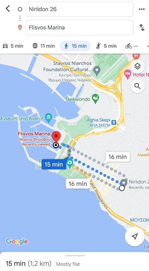 Seaside Apartment By Flisvos Marina Athens Ngoại thất bức ảnh